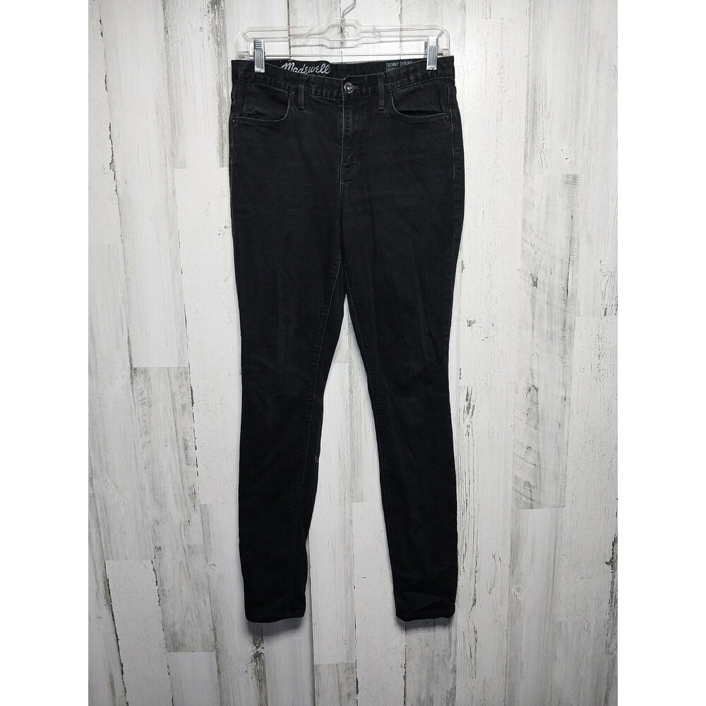 Madewell Skinny Skinny High Riser Women's Jeans Size 28x32 Black (30x31 Actual)